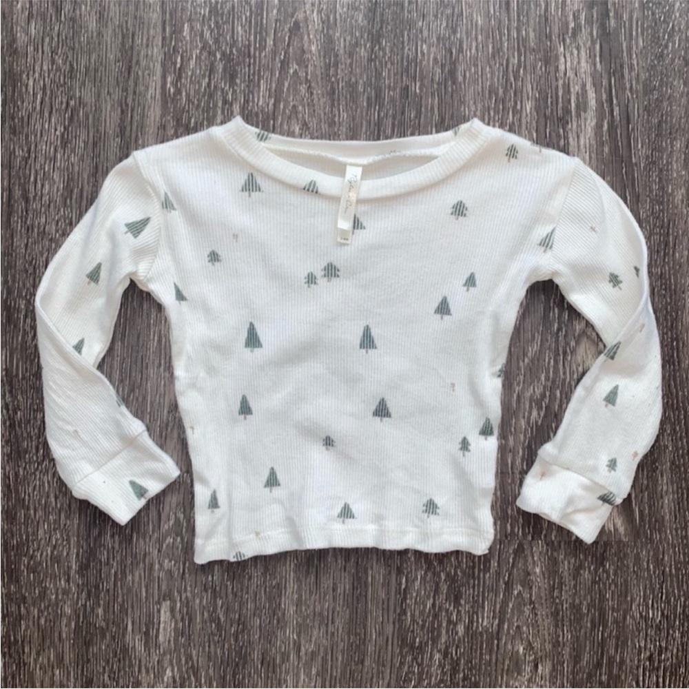 Rylee + Cru pines print long sleeve thermal shirt
3-6 months